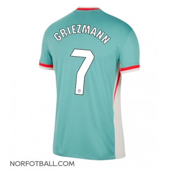 Billige Fotballdrakt Atletico Madrid Antoine Griezmann #7 Replika Bortedrakt 2024-25 Kortermet